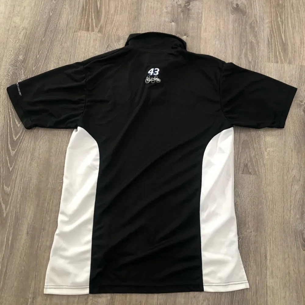 Richard Petty Nascar Racing Hall Of Fame Charlotte #43 Short Sleeve Polo Shirt M
